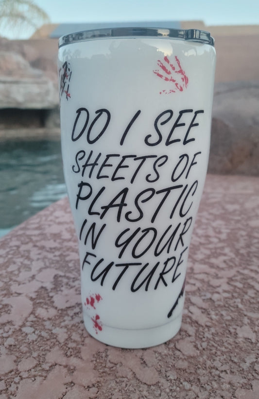 Dexter inspired, serial killer, Dexter, Do i see sheets of plastic